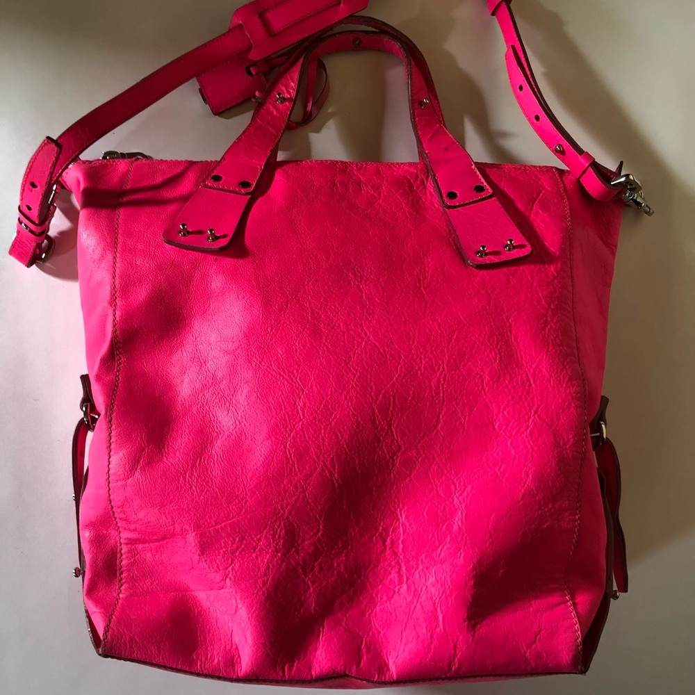 McQ by Alexander McQueen Pink Tote with Versatile Design